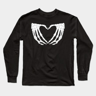 Skeletal Heart Long Sleeve T-Shirt